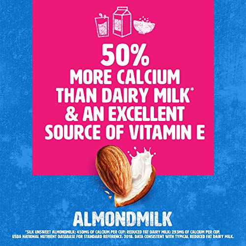 Silk Almond Milk Unsweetened Original 32 Oz Pack Of 6 Shelf St