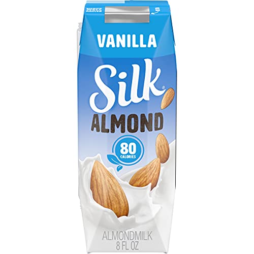 Silk Shelf-Stable Almondmilk Singles, Vanilla, Dairy-Free, Vegan