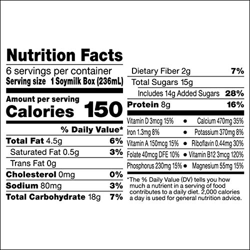 Silk Shelf-Stable Soymilk Singles, Very Vanilla, Dairy-Free, Veg