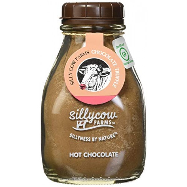 Silly Cow Farms Hot Chocolate, Chocolate Truffle, 16 Oz Pack of 1