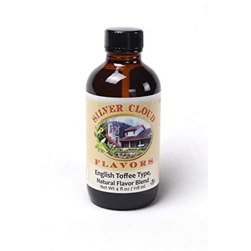 English Toffee Type Extract, Natural Flavor Blend - 4 Fl. Oz. Bo