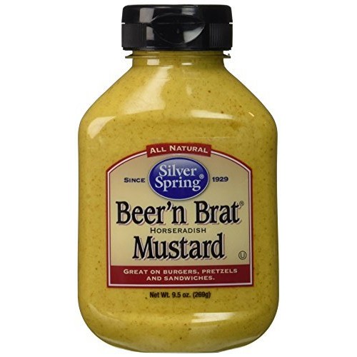 Silver Spring Beer N Brat Mustard 9X 9.5Oz
