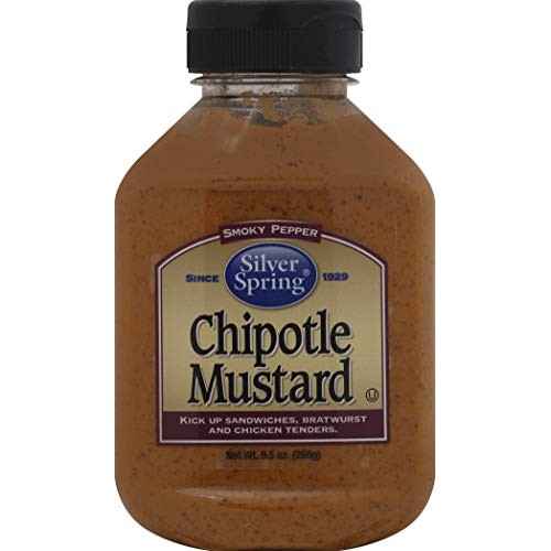 Silver Springs Mustard, Chipotle, 9.5 Oz