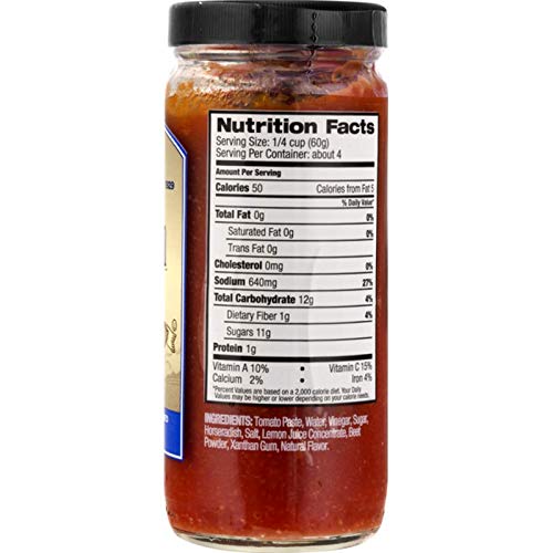 Silver Springs Seafood Cocktail Sauce Made With Real Horseradish