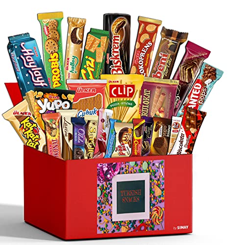 Eros Foreign Snacks Box, Exotic Snacks, 25 Count Variety Interna...