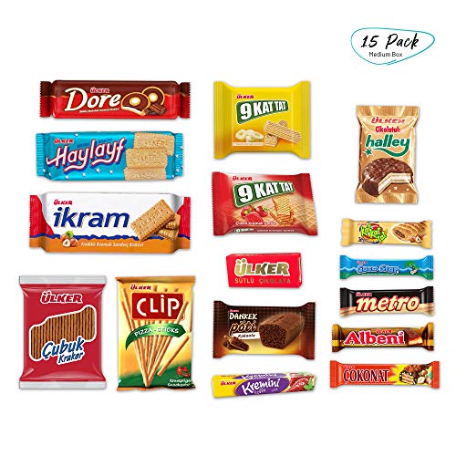 Medium Turkish Foreign Snacks Box, European Chocolates, Candy, C Medium Turkish Foreign Snacks Box, European Chocolates, Candy, C