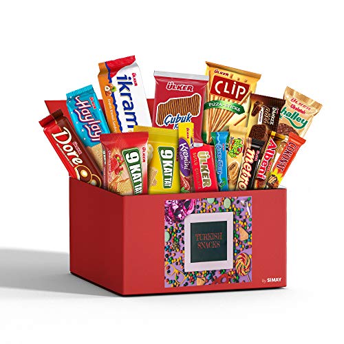 Medium Turkish Foreign Snacks Box, European Chocolates, Candy, C Medium Turkish Foreign Snacks Box, European Chocolates, Candy, C