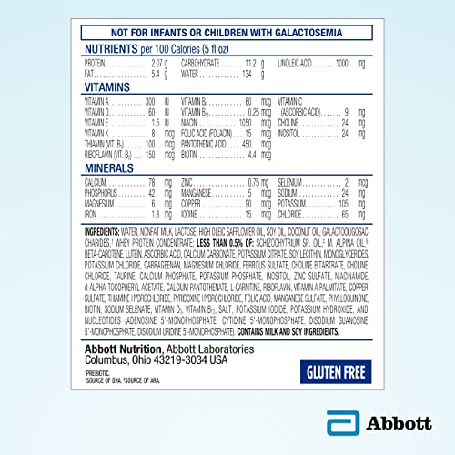 Similac Advance Infant Formula with Iron, Ready-to-Feed Baby For... Similac Advance Infant Formula with Iron, Ready-to-Feed Baby For...