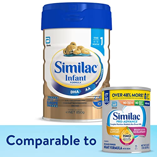 Similac Infant Formula, Imported, with 2’-FL HMO, Baby Formula P...