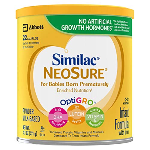 Similac Neosure Infant Formula With Iron For Babies Born Prematu