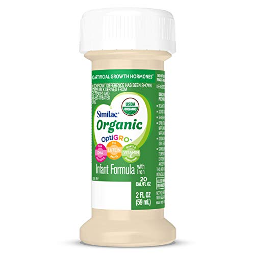 Similac Organic Infant Formula with Iron, Ready to Feed, 2 fl oz... Similac Organic Infant Formula with Iron, Ready to Feed, 2 fl oz...