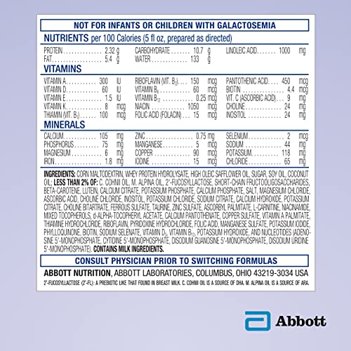 Similac Pro-Total Comfort Infant Formula with Iron, Gentle, Easy...