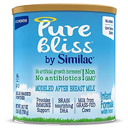 Similac Pure Bliss Infant Formula, Modeled After Breast Milk, No