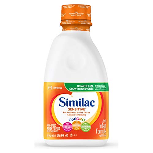 Similac Sensitive Infant Formula With Iron, Ready To Feed, 1 Qt
