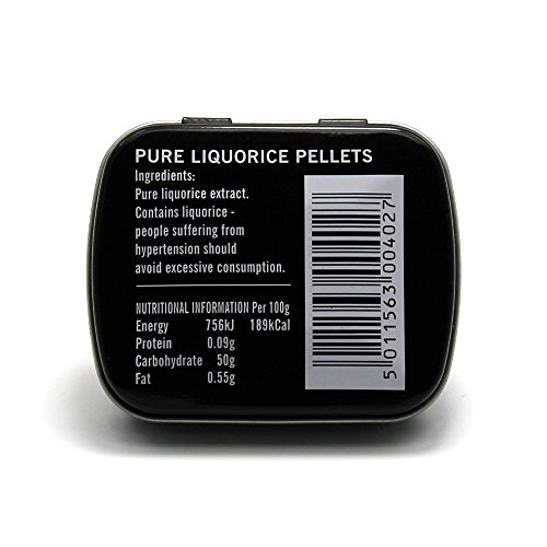 Nipits Liquorice Pellets Original 11 G Pack Of 6