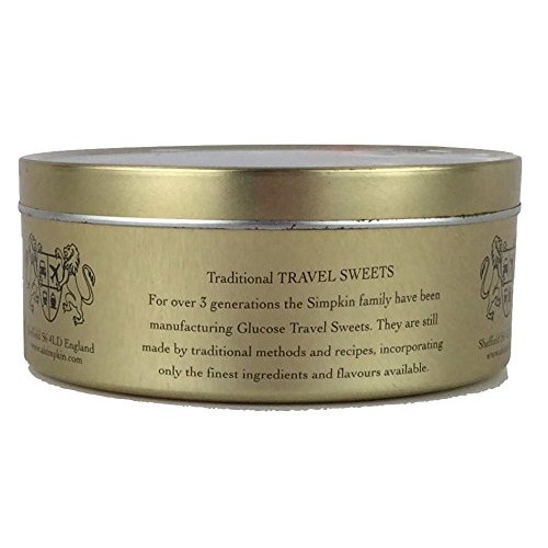 Simpkins Travel Sweet, Mixed Fruit Drops, One 200G Tin