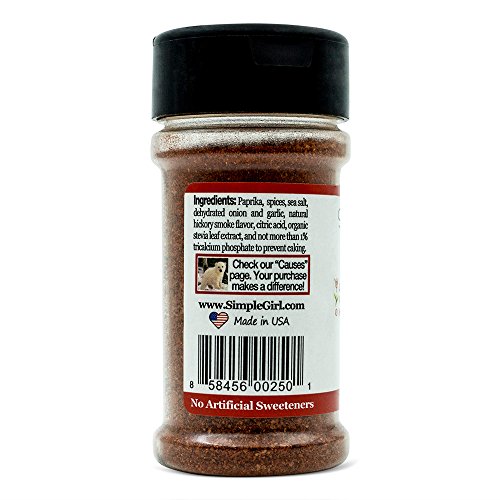 Simple Girl Bbq Seasoning - Sugar Free - Natural Herbs And Spice