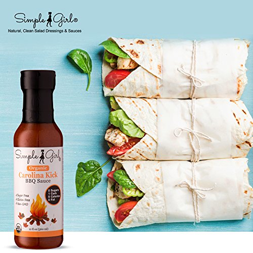 Simple Girl Carolina Style Bbq Sauce - 12Oz Sugar Free - Low Cal