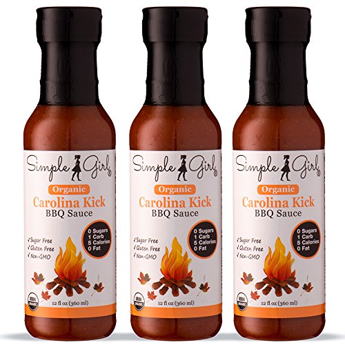 Simple Girl Carolina Style Bbq Sauce - 12Oz Sugar Free - Low Cal