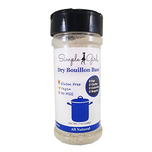 Simple Girl Dry Bouillon Base - Natural, Gluten Free And Sugar Free
