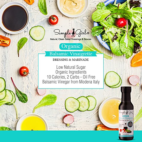 Simple Girl Organic Balsamic Vinaigrette - 12 Oz Each - 2 Pack -