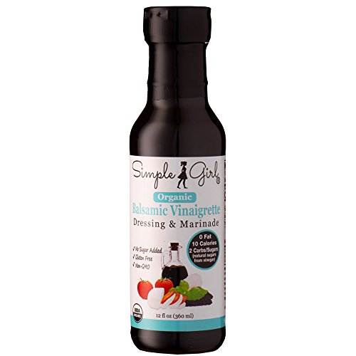 Simple Girl Organic Balsamic Vinaigrette - 12 Oz Each - 2 Pack -