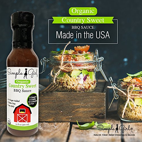 Simple Girl Organic Country Sweet Bbq Sauce - 12Oz - 1 Bottle -