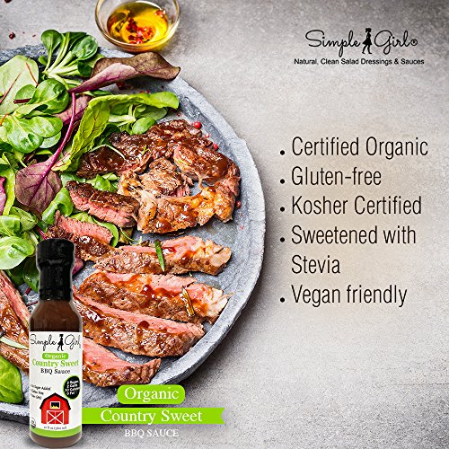 Simple Girl Organic Country Sweet Bbq Sauce - 12Oz - 1 Bottle -