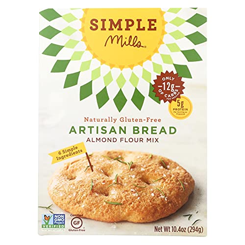 Simple Mills Almond Flour Artisan Bread Mix, 9.4 Ounce - 6 Per C