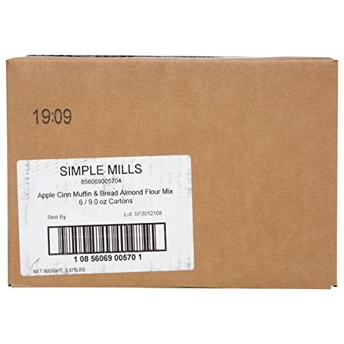 Simple Mills Almond Flour Baking Mix, Apple Cinnamon Muffin & Br...