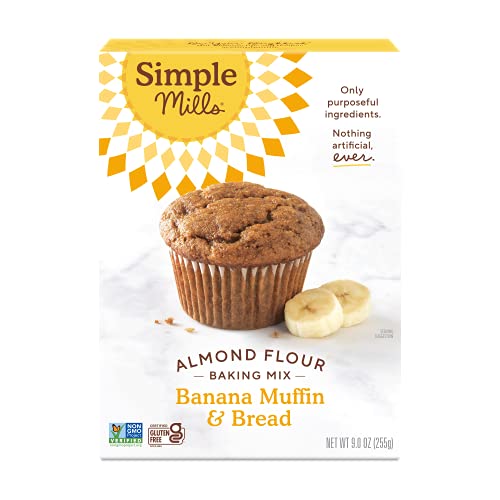 Simple Mills Almond Flour Baking Mix, Banana Muffin &Amp; Bread Mix