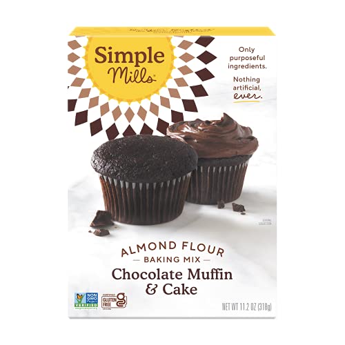 Simple Mills Almond Flour Baking Mix, Gluten Free Chocolate Cake