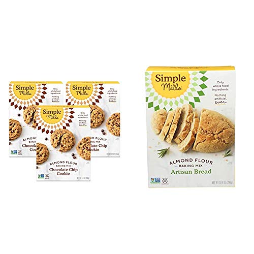 Simple Mills Almond Flour Baking Mix, Gluten Free Chocolate Chip