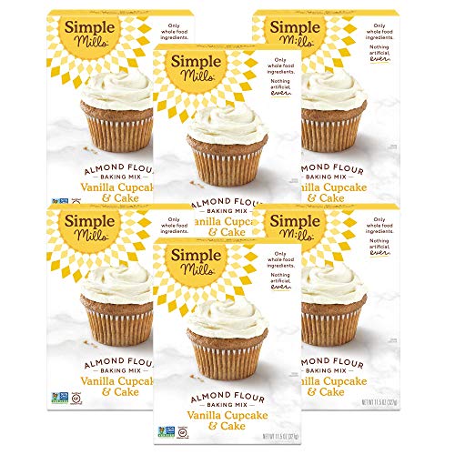 Simple Mills Almond Flour Baking Mix, Gluten Free Vanilla Cake M