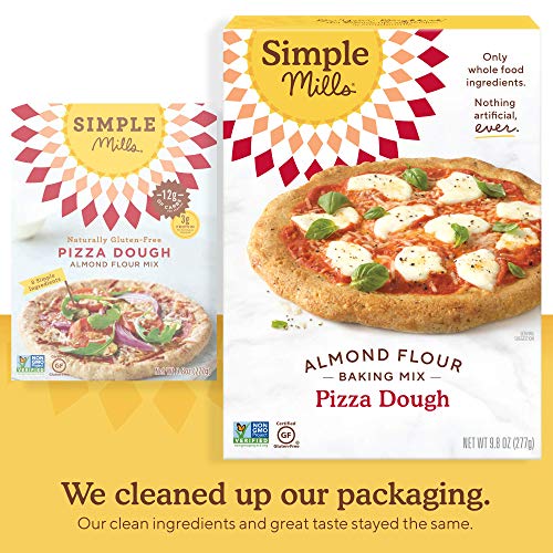 Simple Mills Almond Flour, Cauliflower Pizza Dough Mix, Gluten F