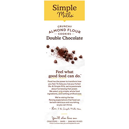 Simple Mills Almond Flour Double Chocolate Chip Cookies, Gluten