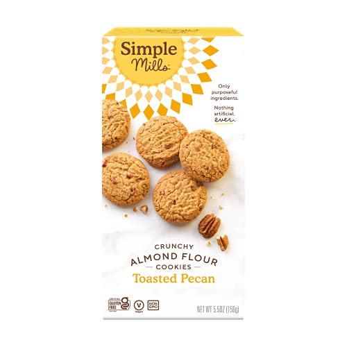 Simple Mills Almond Flour Toasted Pecan Cookies, Gluten Free And