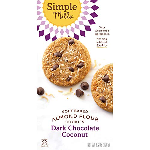 Simple Mills Almond Flour Dark Chocolate Toasted Coconut Cookies