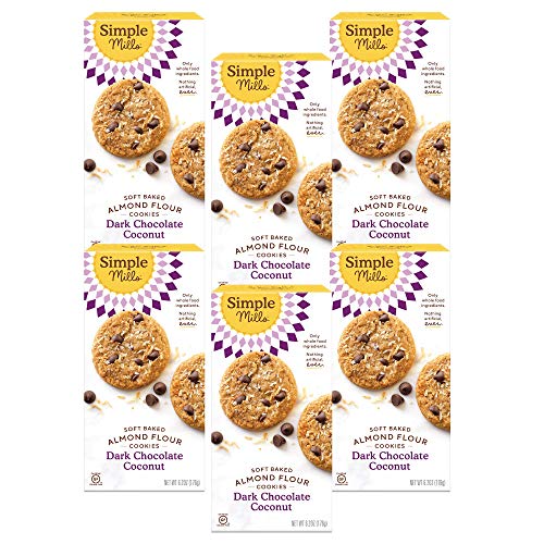 Simple Mills Almond Flour Dark Chocolate Toasted Coconut Cookies