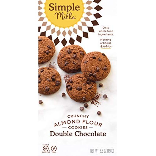 Simple Mills Almond Flour Double Chocolate Chip Cookies, Gluten