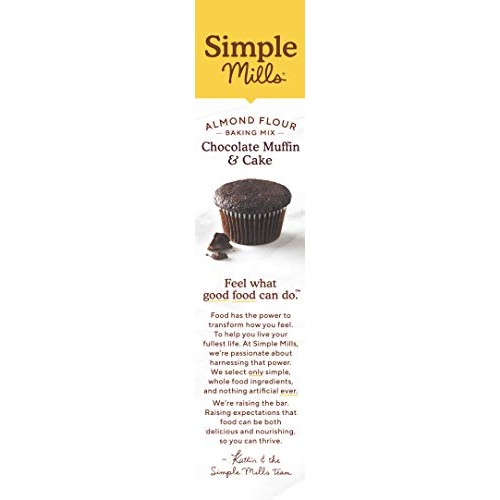 Simple Mills Almond Flour Mix, Chocolate Muffin & Cake, 10.4 oz ...