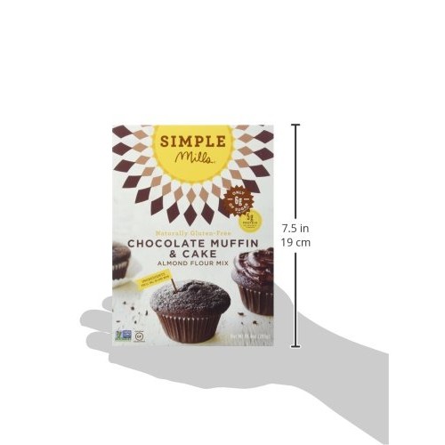 Simple Mills Almond Flour Mix, Chocolate Muffin & Cake, 10.4 oz ...