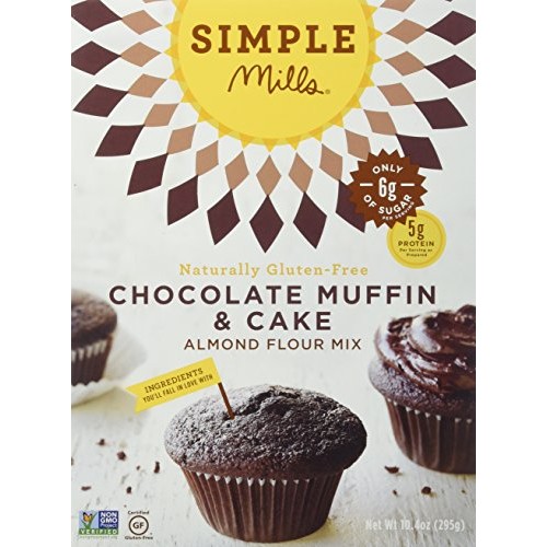 Simple Mills Almond Flour Mix, Chocolate Muffin & Cake, 10.4 oz ...