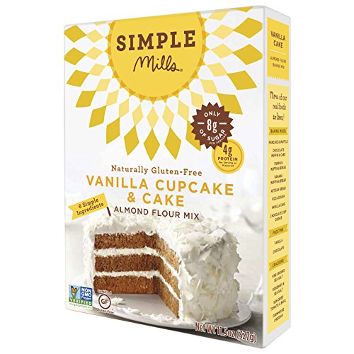 Simple Mills Almond Flour Mix, Vanilla Cupcake &Amp; Cake, 11.5 Oz