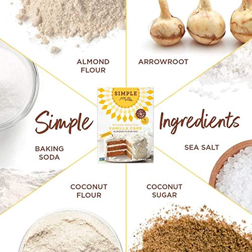 Simple Mills Almond Flour Mix, Vanilla Cupcake &Amp; Cake, 11.5 Oz