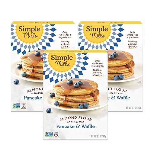 Simple Mills Almond Flour Pancake Mix &Amp; Waffle Mix, Gluten Free,
