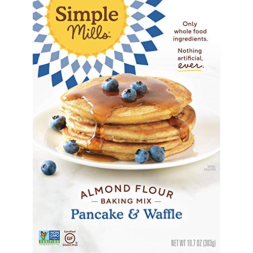 Simple Mills Almond Flour Pancake Mix &Amp; Waffle Mix, Gluten Free,