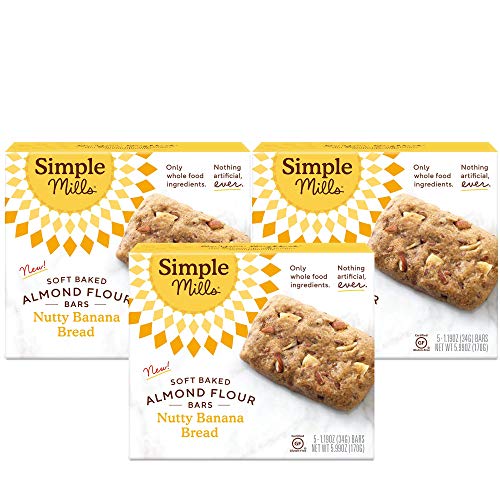Simple Mills Almond Flour Snack Bars Nutty Banana Bread With O