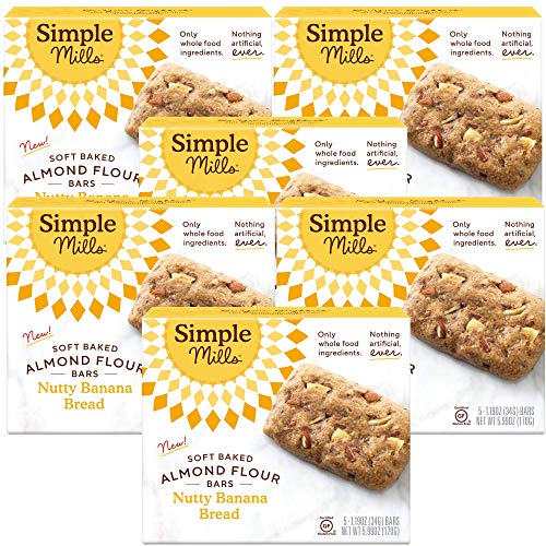 Simple Mills Almond Flour Snack Bars Nutty Banana Bread With O