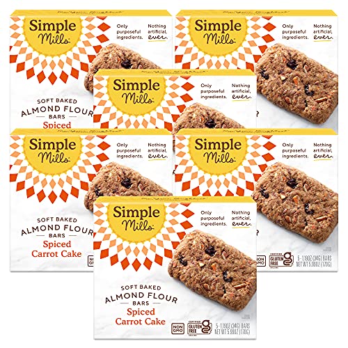Simple Mills Almond Flour Snack Bars Spiced Carrot Cake With O